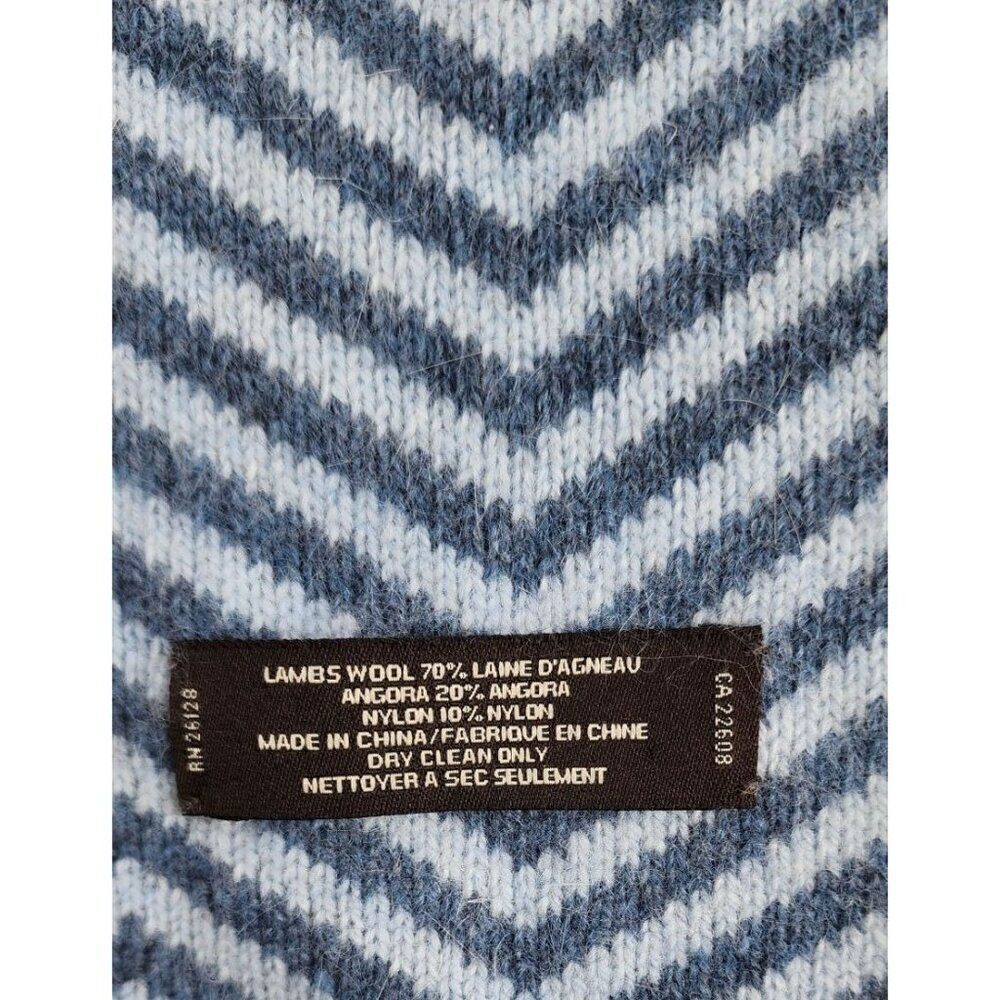 Blue Coach Woman's Scarf - Picture 6 of 6